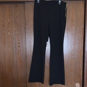 Women's Flared Pants with Side Zip